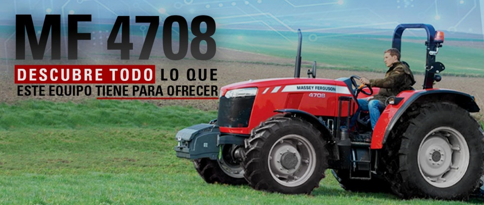 Descubre todos los beneficios de adquirir el tractor MF4708